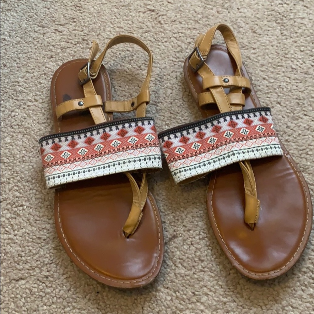 Tribal women size 11 sandals